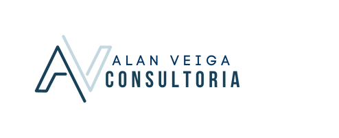 logotipo da av consultoria em cinza